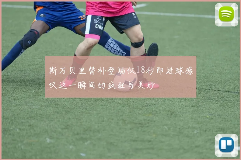 斯万贝里替补登场仅18秒即进球感叹这一瞬间的疯狂与美妙